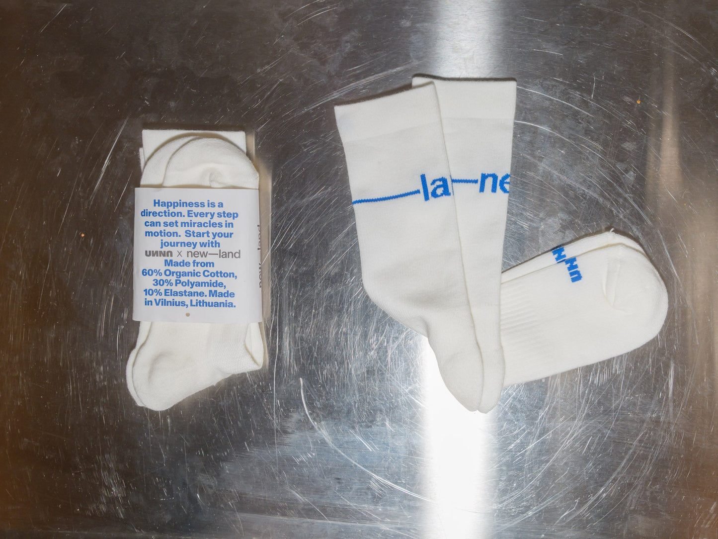 new—land x UNNA Socks