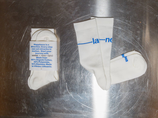 new—land x UNNA Socks