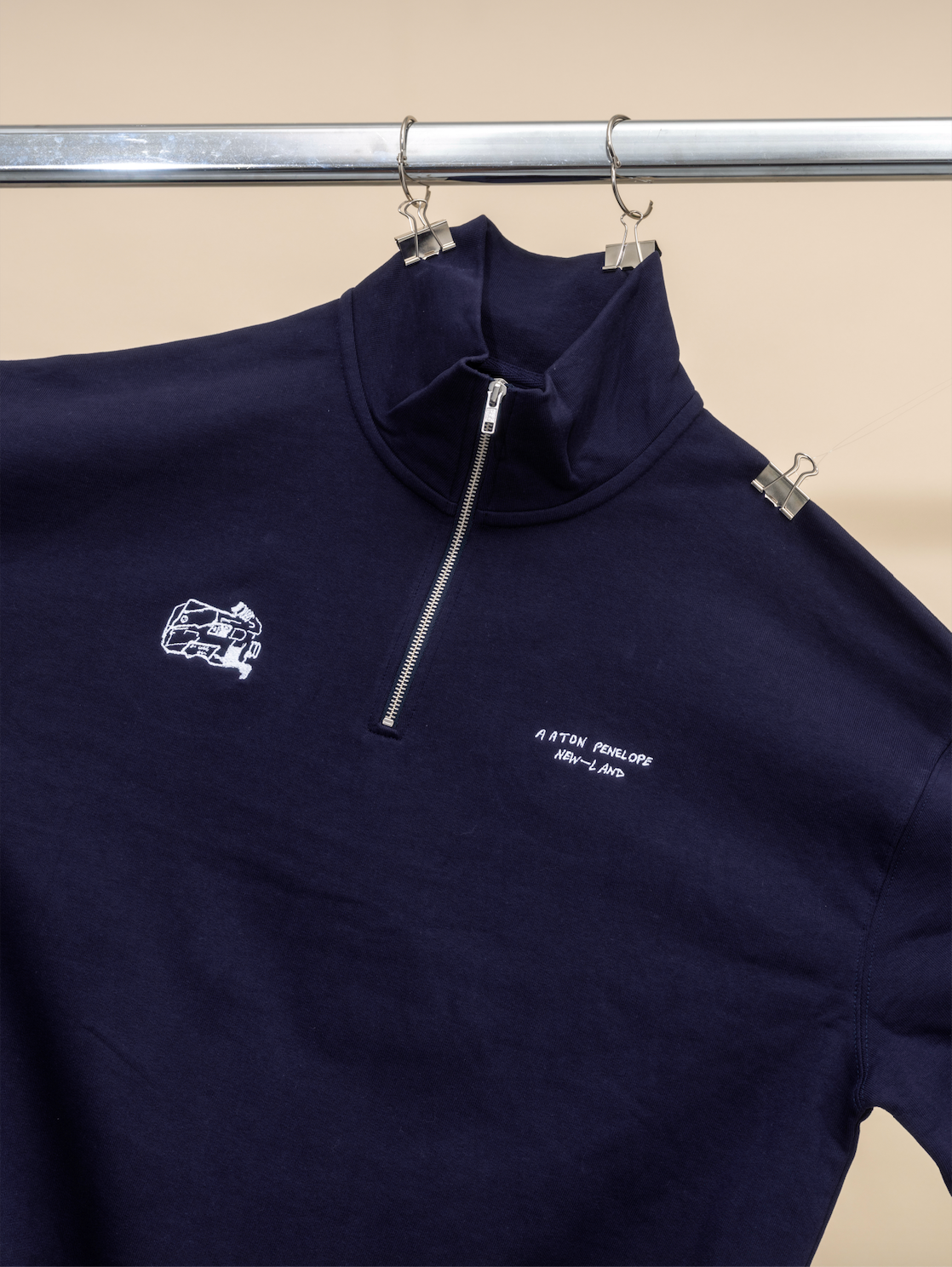 The Aaton Penelope Half Zip Sweater