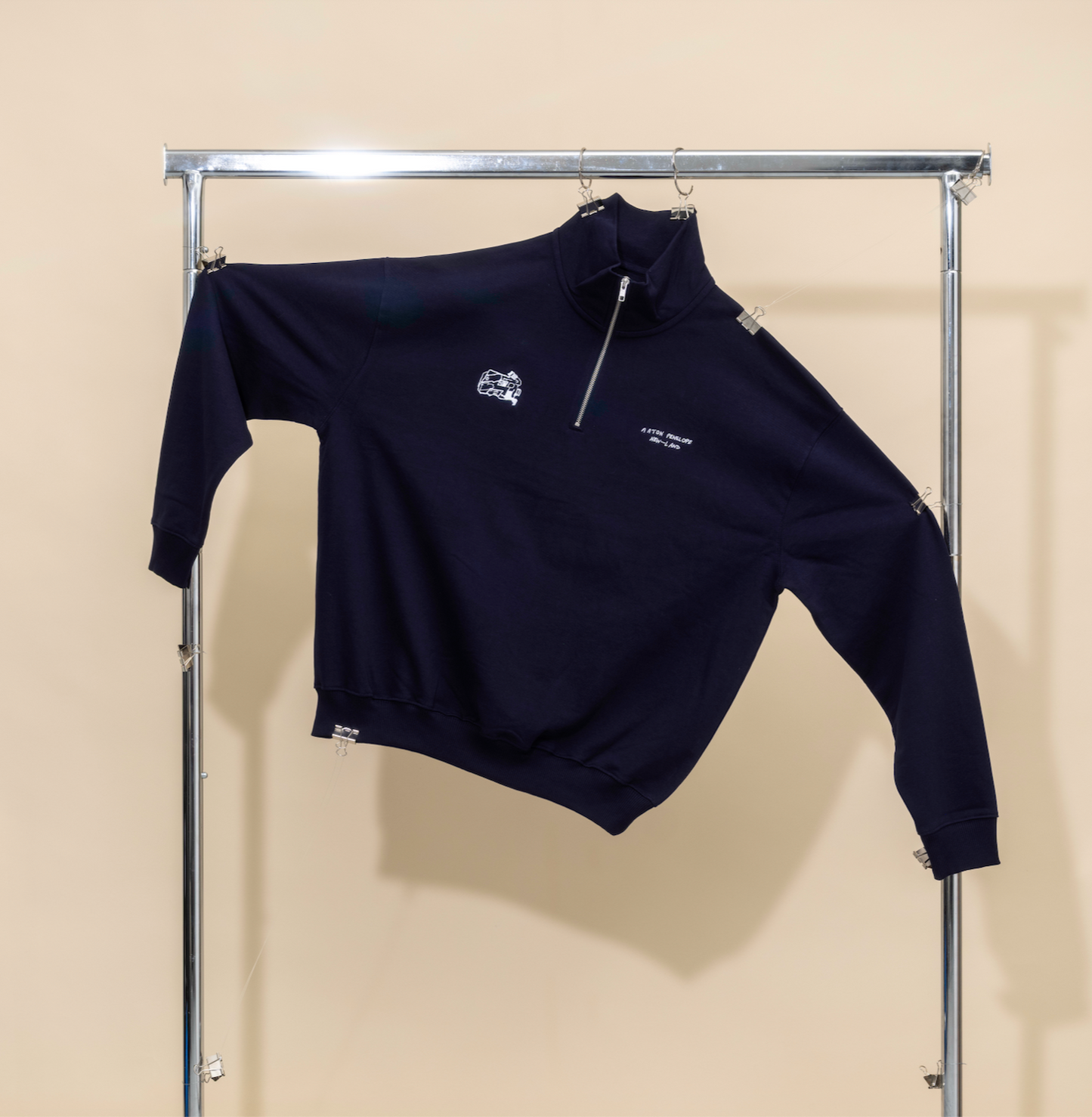 The Aaton Penelope Half Zip Sweater