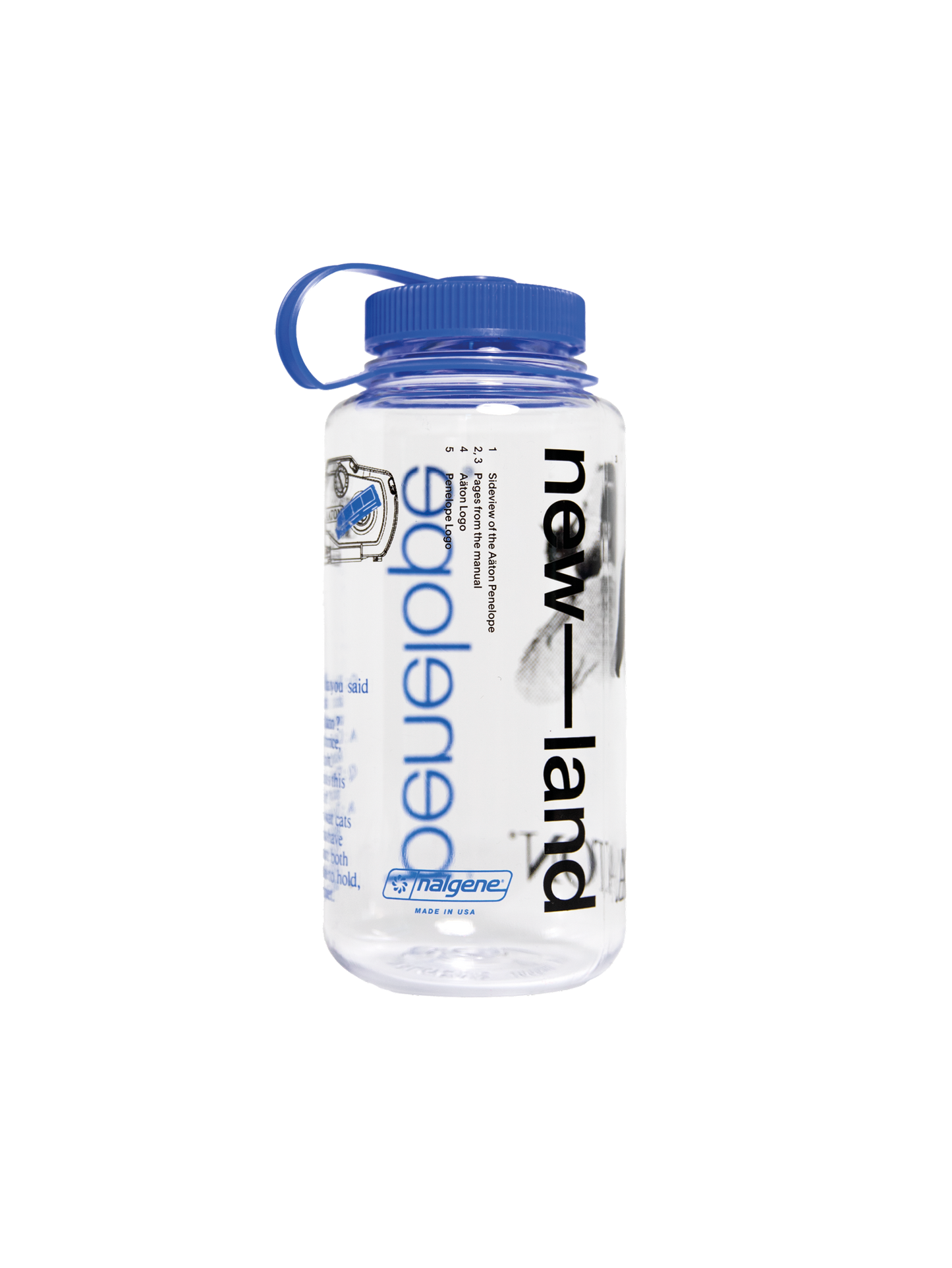 new–land x AATON Water Bottle